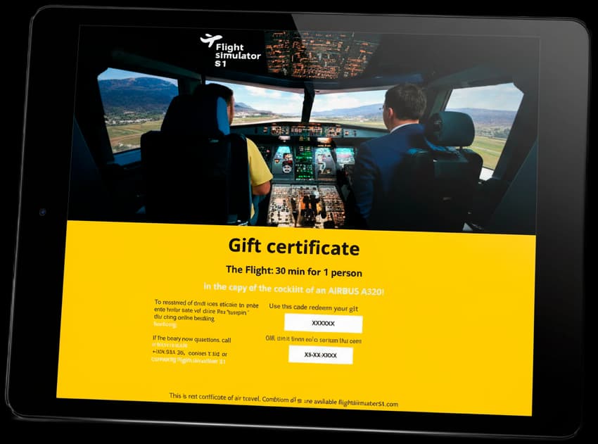 Gift Certificate Preview